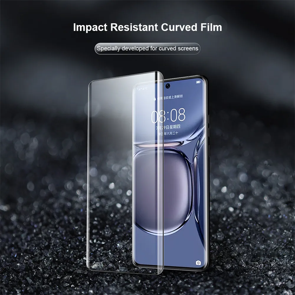 

2PCS Nillkin Curved Film For Huawei P50 Pro Impact Resistant Screen Protector 0.33mm