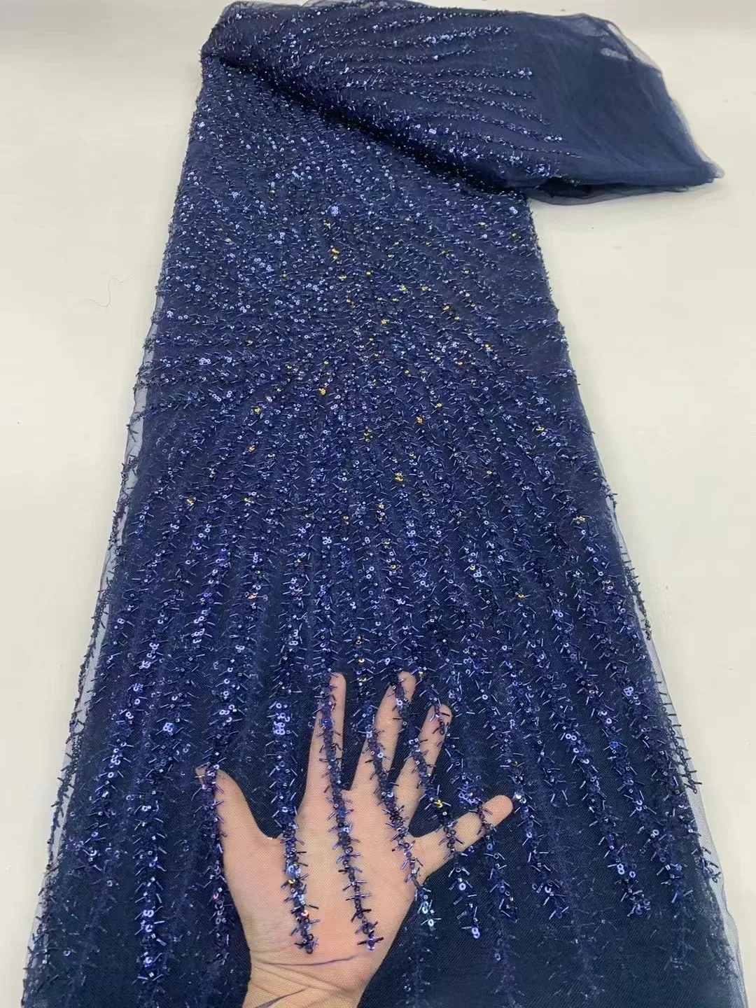 Африканская Тяжелая искусственная ткань ручной работы 2024 Высококачественная