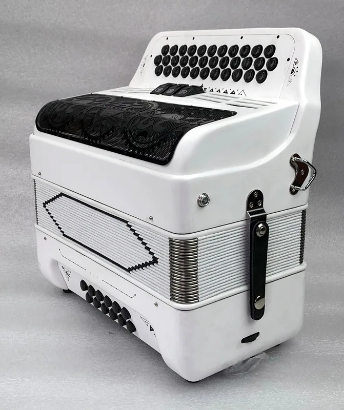 Сделано 34 клавиши 12 басов пианино аккордеон с регулируемыми ремешками сумка для