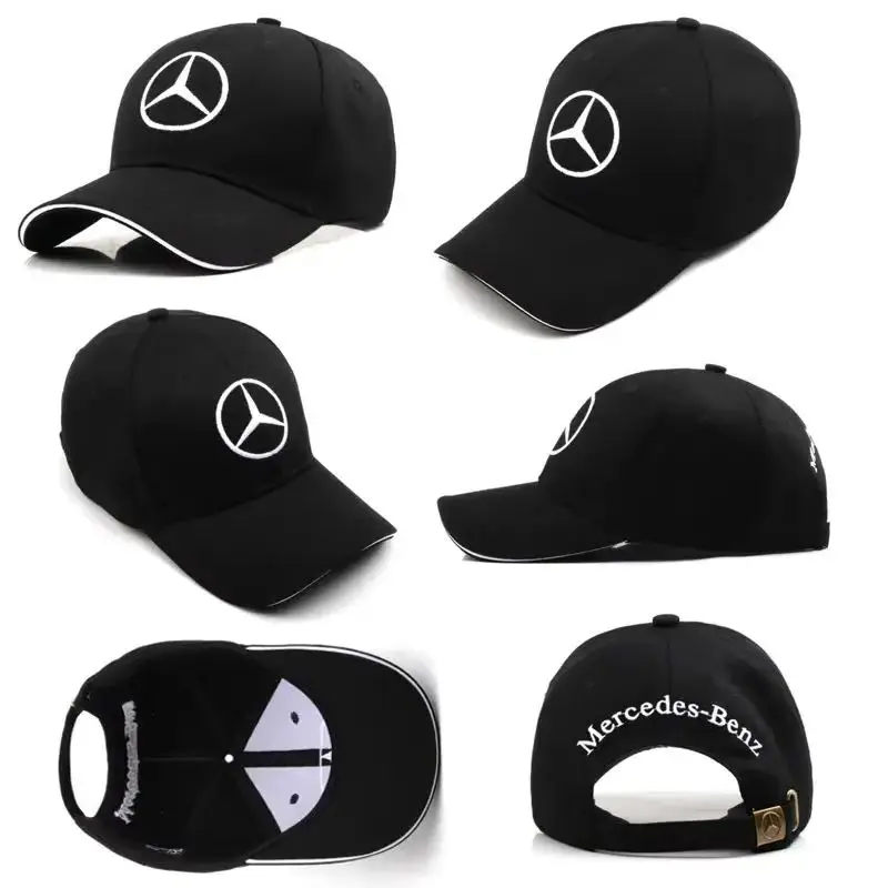 Фото Хлопковая уличная солнцезащитная кепка для Mercedes-Benz GLA ML W203 W204 W205 W210 W211 W212 W213, унисекс, спортивная, для тенниса, бейсбола, кепка-бейсболка №2