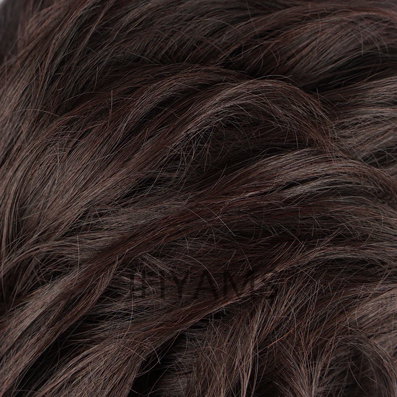 Парик из фильма Доктор Странный темно-коричневый смешанный белый комикс с