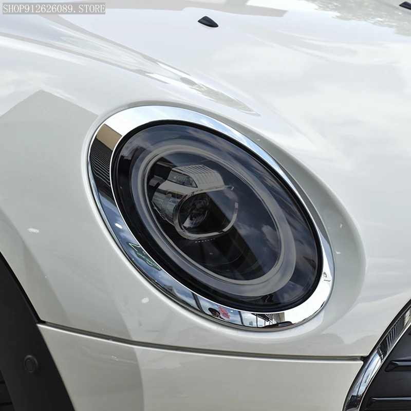 

2 Pcs Car Headlight Protective Film Smoked Black Tint Wrap Vinyl Transparent TPU Sticker For MINI F54 Clubman JCW Cooper 2016-On