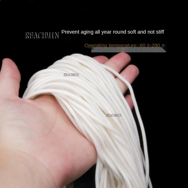 Вспененная силиконовая резиновая уплотнительная лента Кремниевая