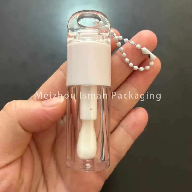 50 шт. 5 мл прозрачный мини-брелок для губной помады