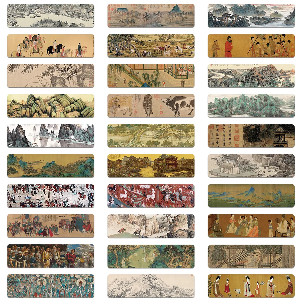 

Бумажные закладки с китайскими картинами