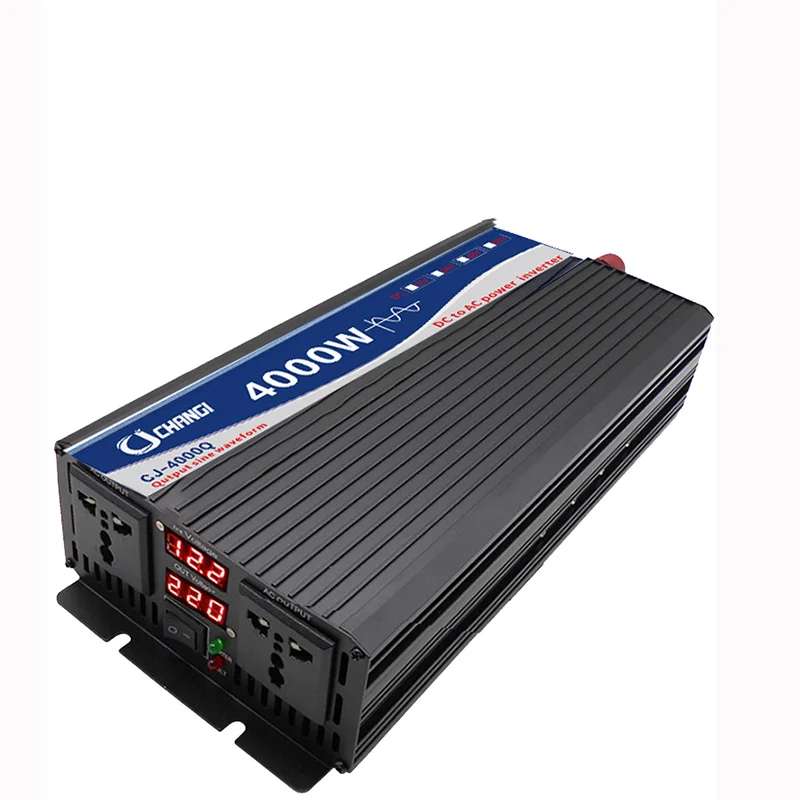 

Inverter DC 12V 24V 48V 60V to AC 110V 220V Voltage Transformer Pure Sine Wave 3000W 4000W 5000W Power Converter Solar Inverter