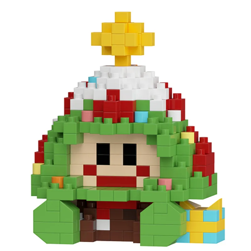 Рождественский дом мини-строительные блоки игрушки для детей девочек от 7 до 10