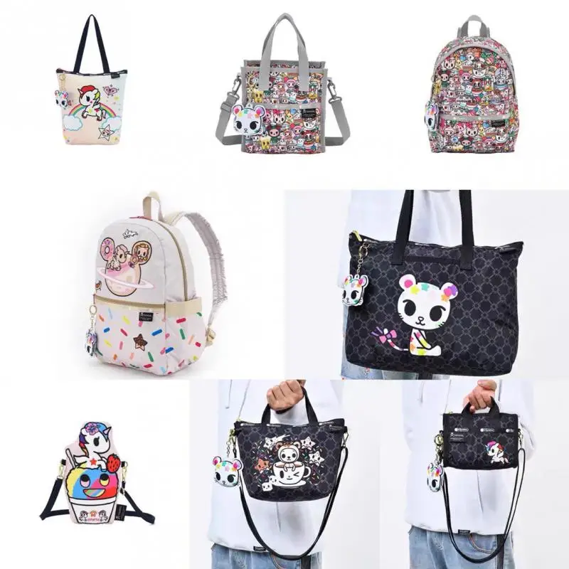 

Kawaii Lesportsac Bag Makeup Bag Hand Bill Shoulder Bag Crossbody Bag Backpack Large Capacity Storage Bag L133 L137 L162
