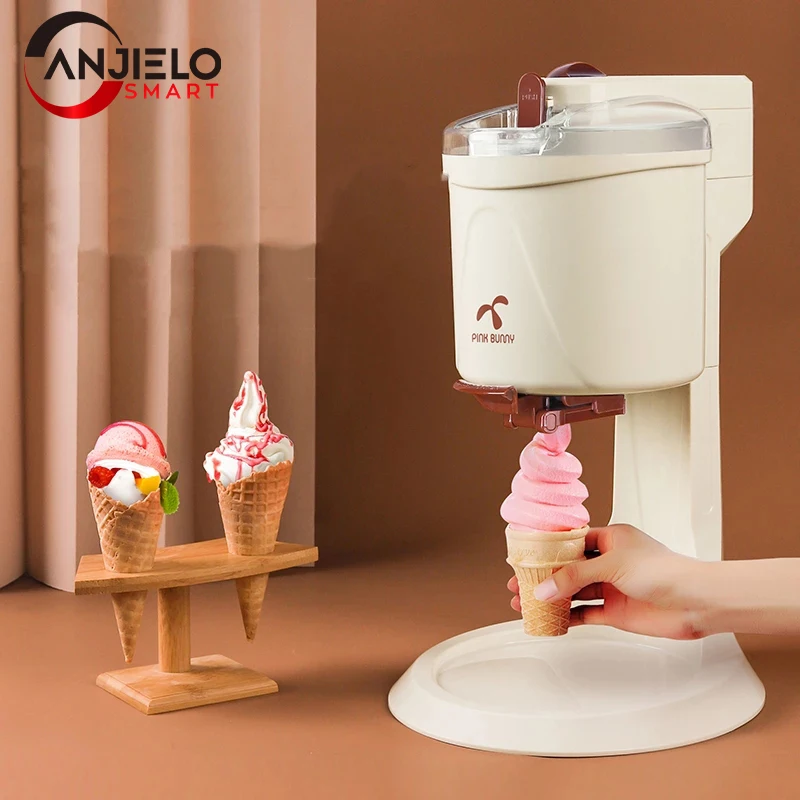 Gelato per uso domestico fai-da-te gelato elettrico gelato macchina per fare gelato automatico al gusto di frutta