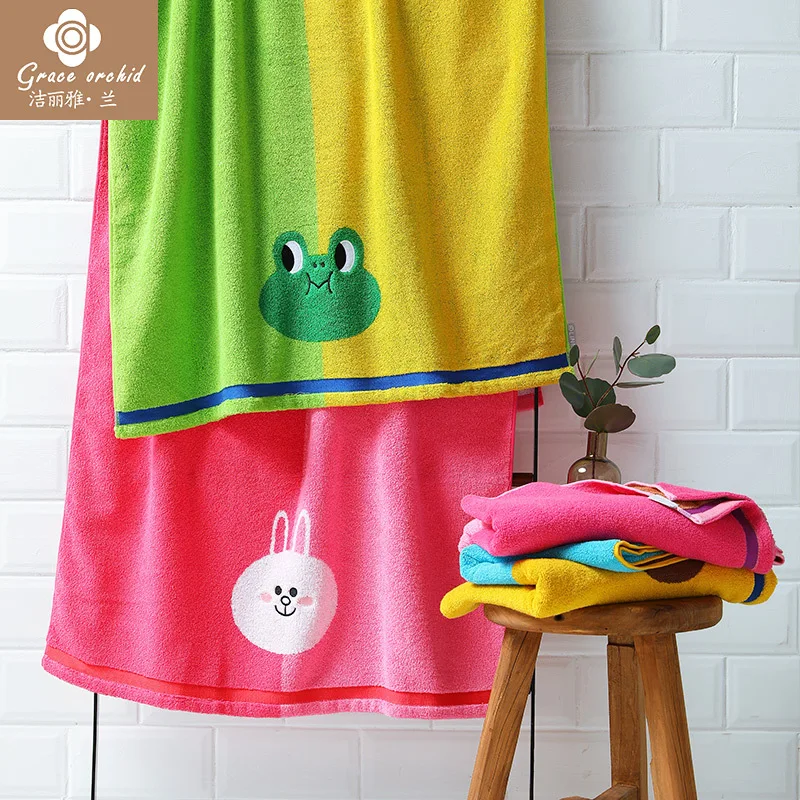 

Linefriends Brown Bear Bath Towel Cotton Towel