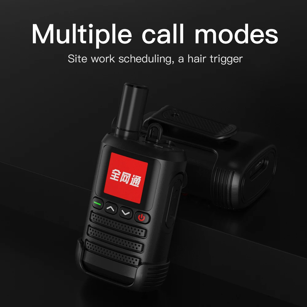 Бесплатная доставка TCL 4G POC Walkie-Talkie HL116 Plus Ручной микрофон с неограниченным