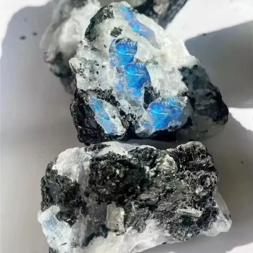 Высококачественный Натуральный Лунный Камень Гравий Для Аквариумных Цветочных