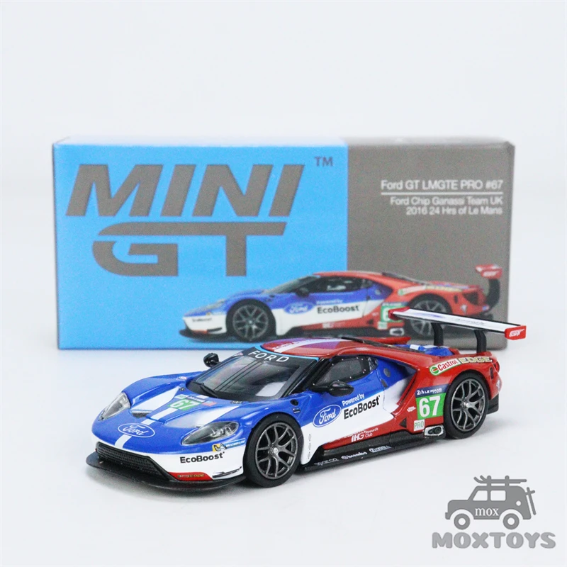 Pаспродажа Мини GT 1:64 Ford GT LMGTE PRO 2016 24h LeMans модель автомобиля под давлением