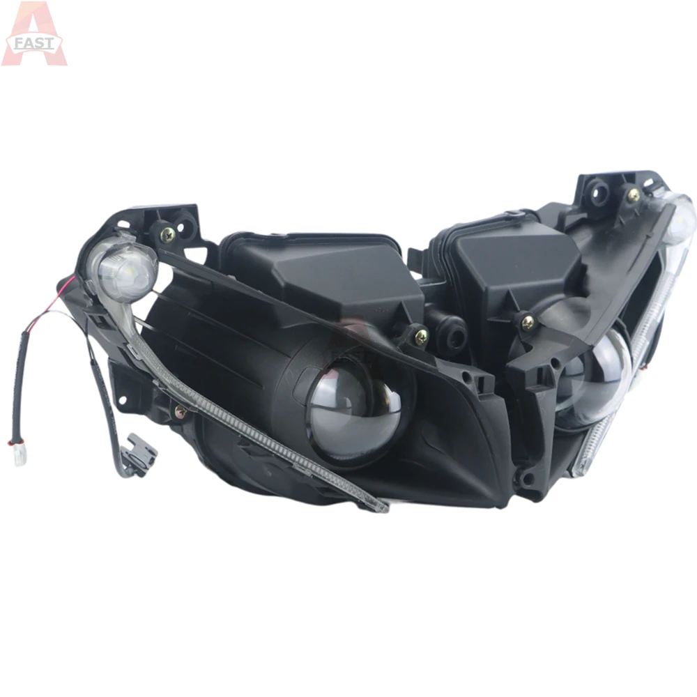 Новая передняя фара в сборе для мотоцикла Yamaha YZF R1 2012 2013 2014 детали |