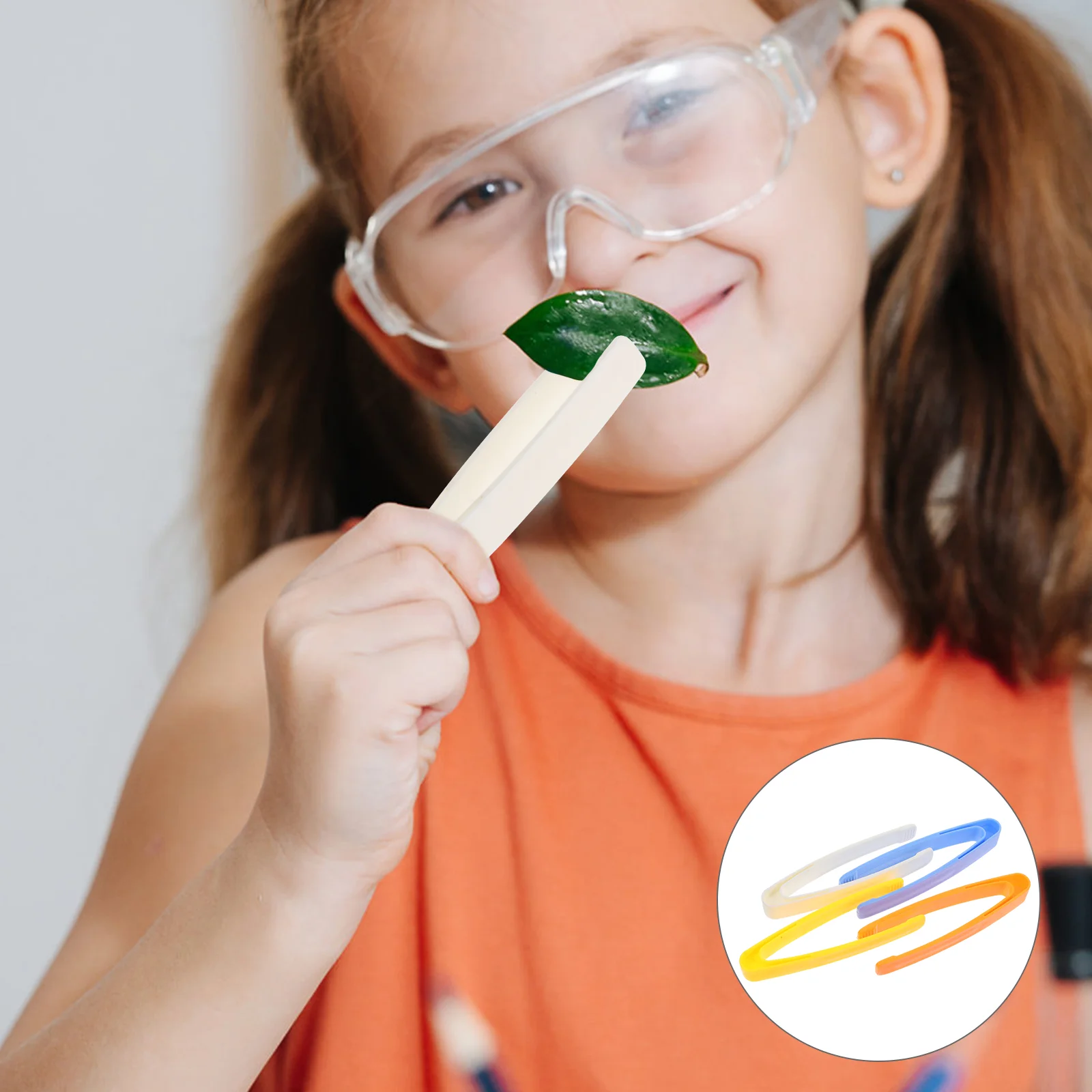 

20 Pcs Bead Toddler Outdoor Toy Jewelry Making Beading Tweezer Plastic Tweezers For Children