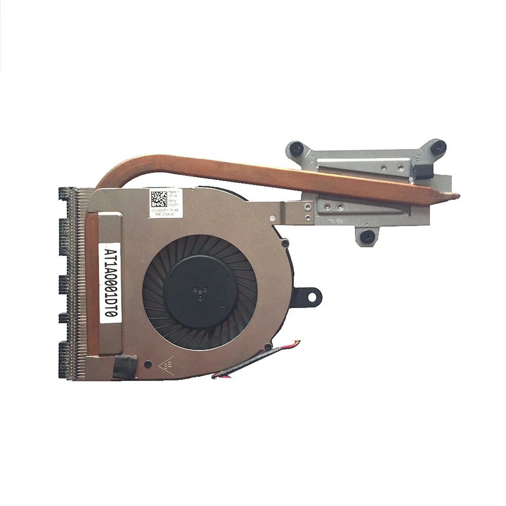 Радиатор и вентилятор для ноутбука DELL Inspiron 15 5555 5558 5559 5458 5459 5755 5758 AT1DE001DC0 0FXH0F FXH0F