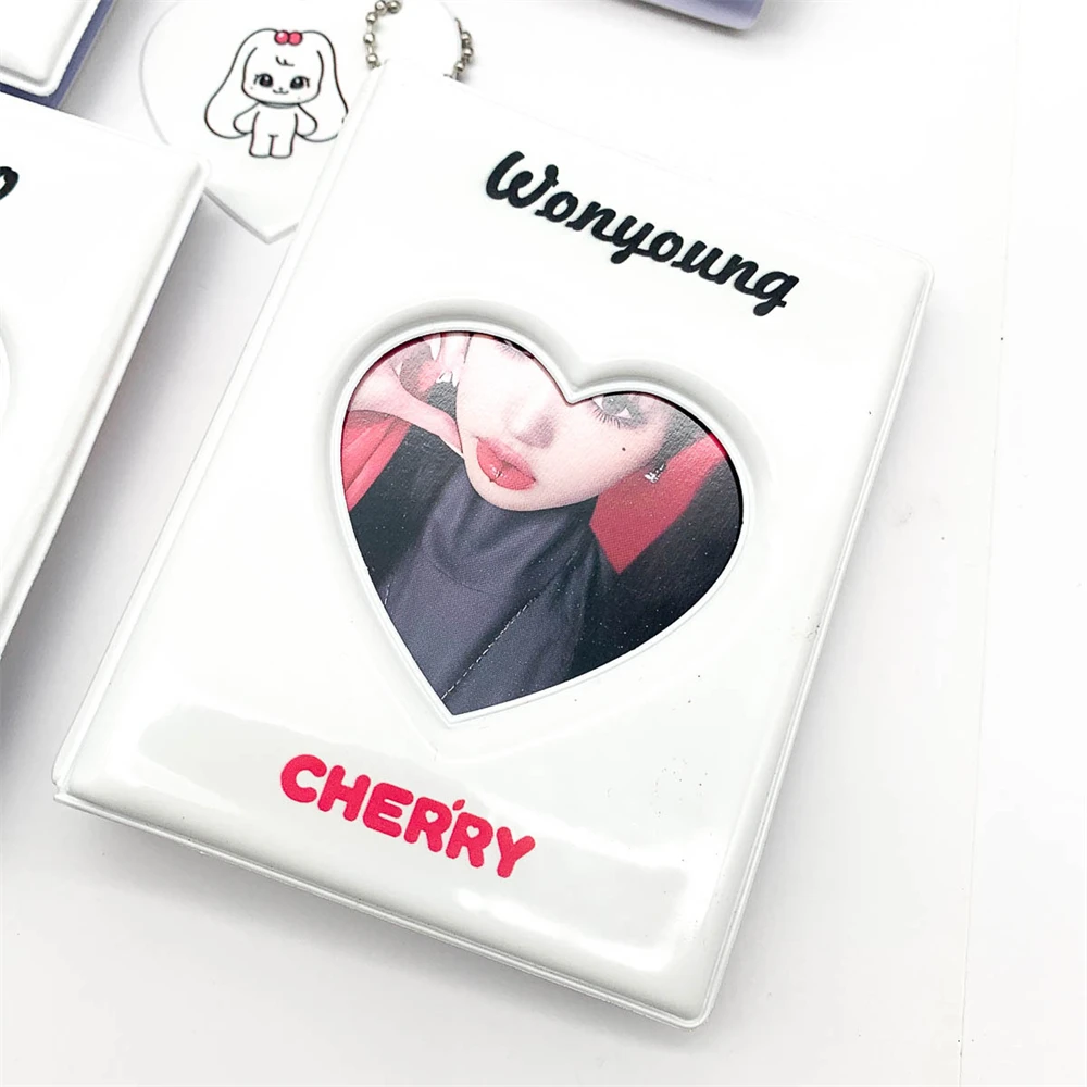 KPOP книга для карт MINiVE коллекционный альбом фотографий из мультфильмов брелок
