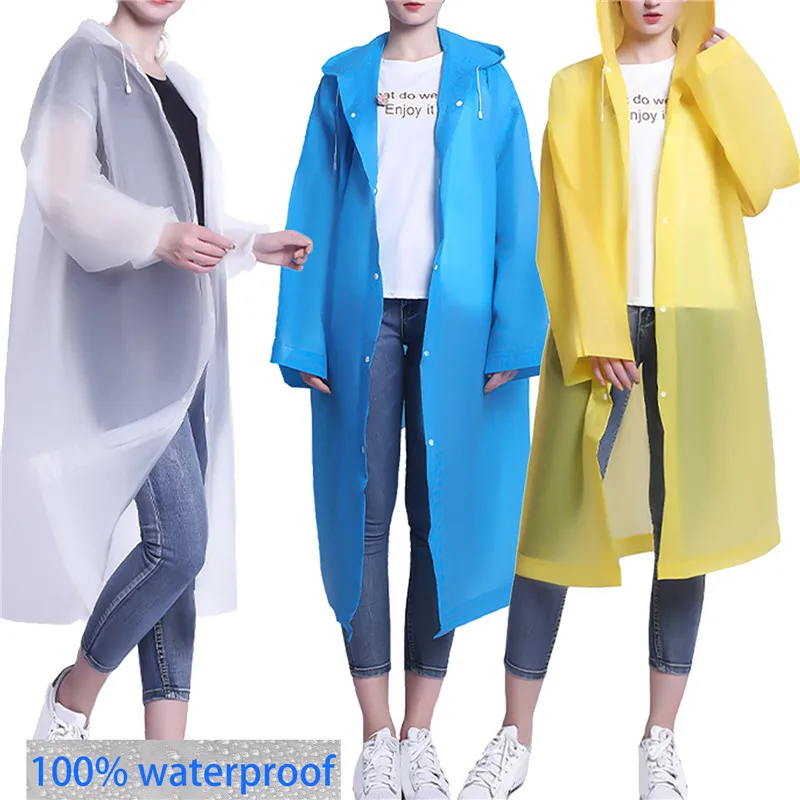 

Thickened Disposable Raincoat Waterproof Adult Poncho Riding Fashion Outdoor Hiking Light Travel Camping Raincoat High Quality