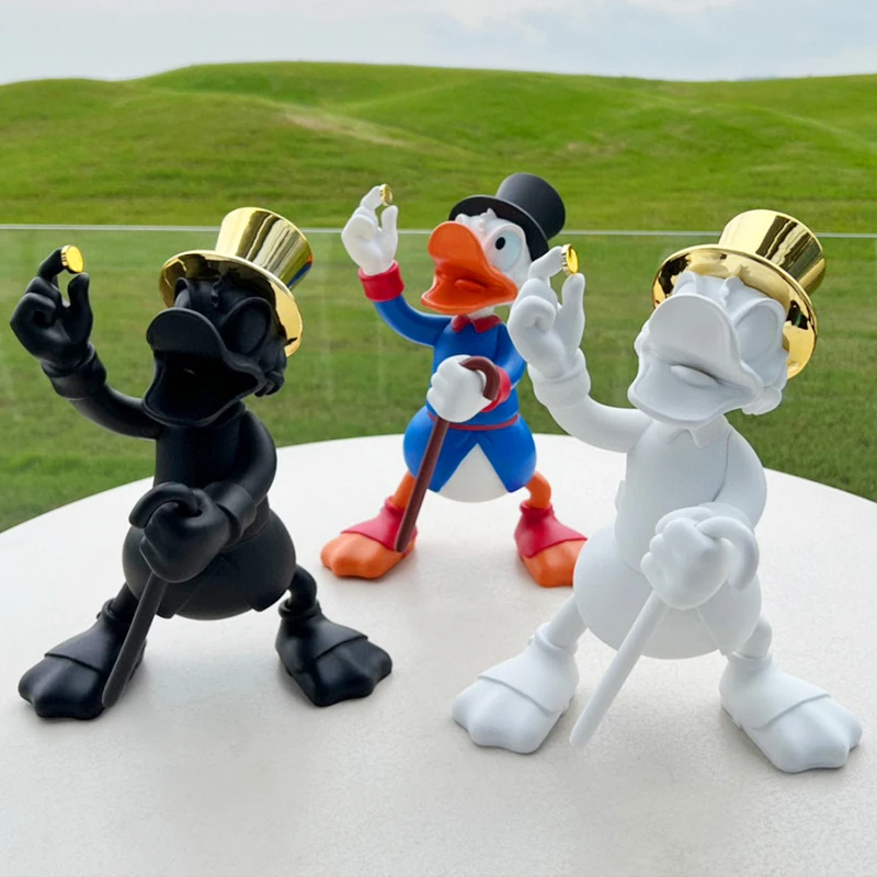 

[Disney] 30 см мультфильм аниме Дональд Дак из смолы экшн-фигурка Коллекционная Статуя Модель украшения для дома игрушки подарок для детей
