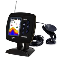 lucky ff918 c100ds dual frequency echo fish finder 328ft100m wired sensing fish finder underwater fishing camera lcd monitor