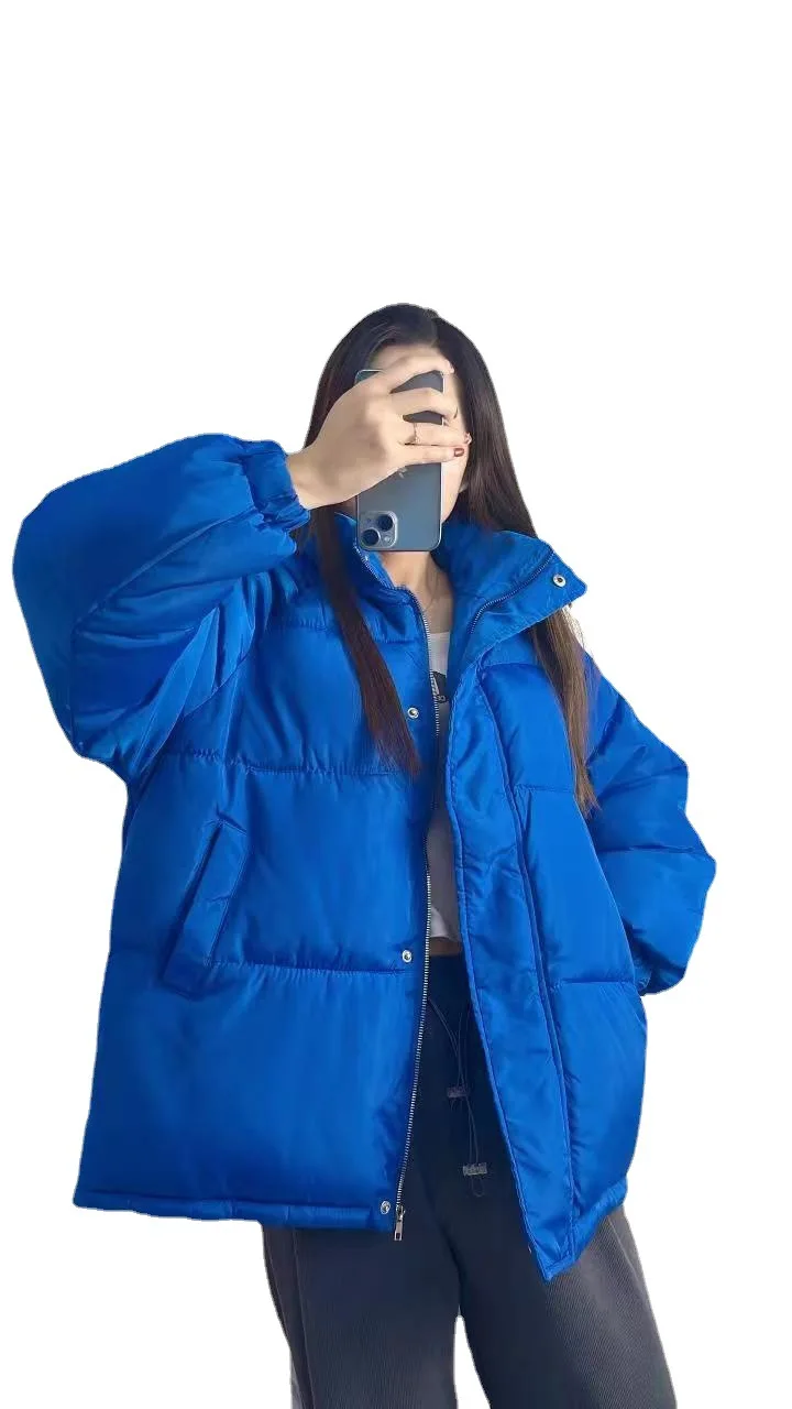 Actual Cotton Clothes Cotton Clothes Female Small Person Cotton Jacket 2022 New Short Student Bread Clothes Winter Jacket