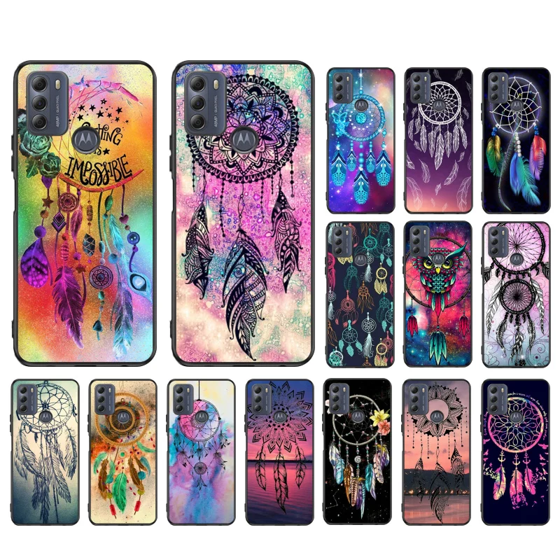 

Dream Catcher Dreamcatcher Phone Case for Motorola Moto One E7 power E7Plus E6S E20 E40 One Fusion plus Edge 20 Fusion