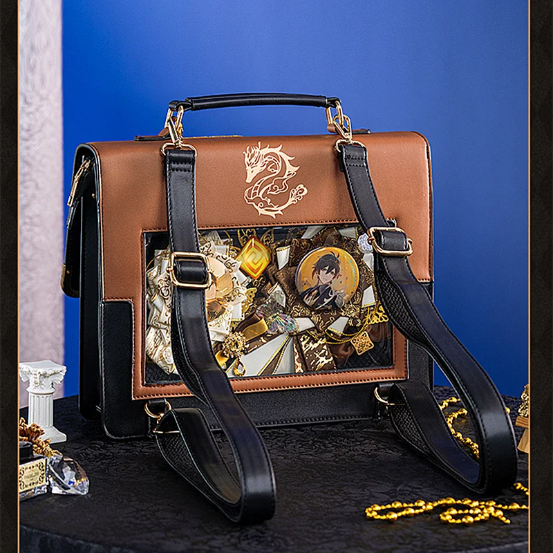 Женский костюм для косплея Zhongli в стиле преппи