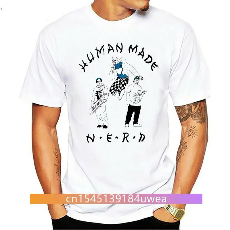 LIMITED EDITION!! N.E.R.D X Human Made ComplexCon T-Shirt Mens USA Size S 2XL Wholesale Tee Shirt