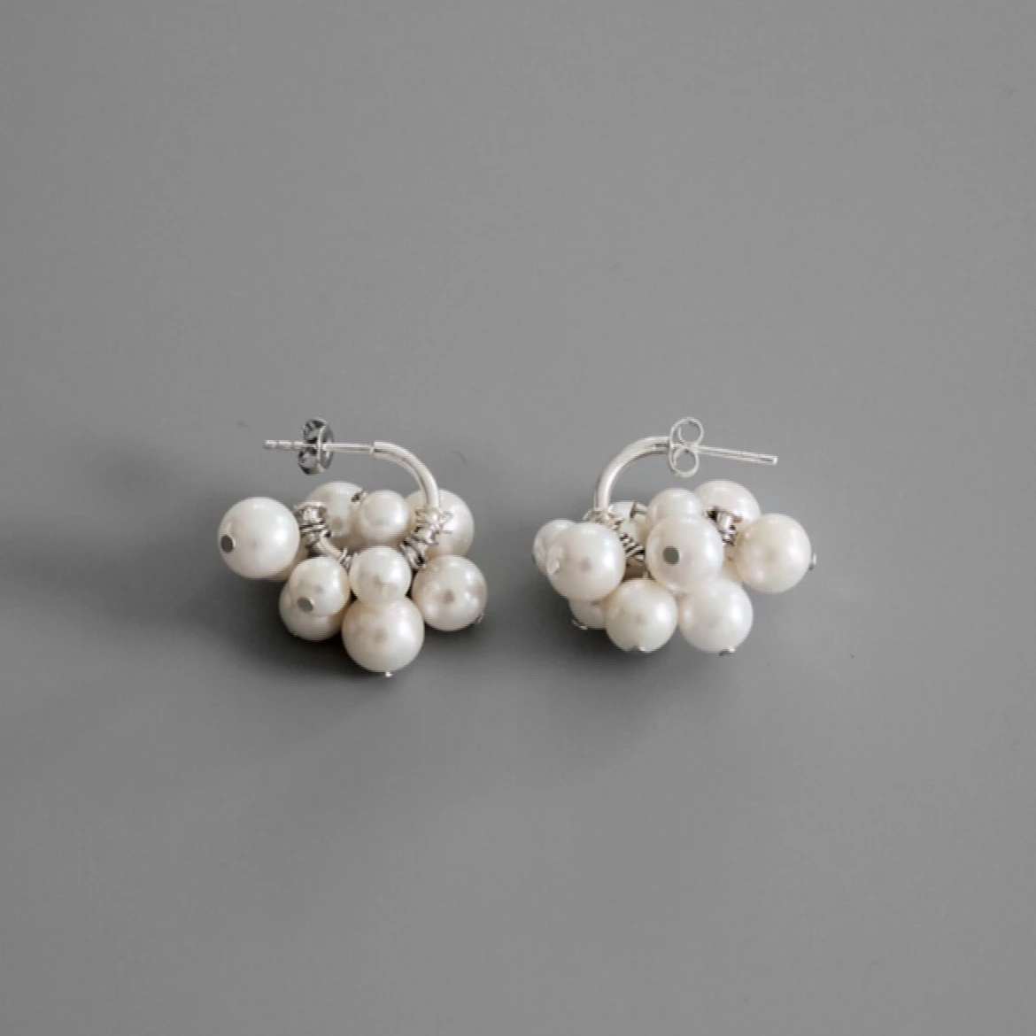 Южная Корея Дизайн Подельник Same Sle Нитка жемчуга Темперамент Серьги на каждый