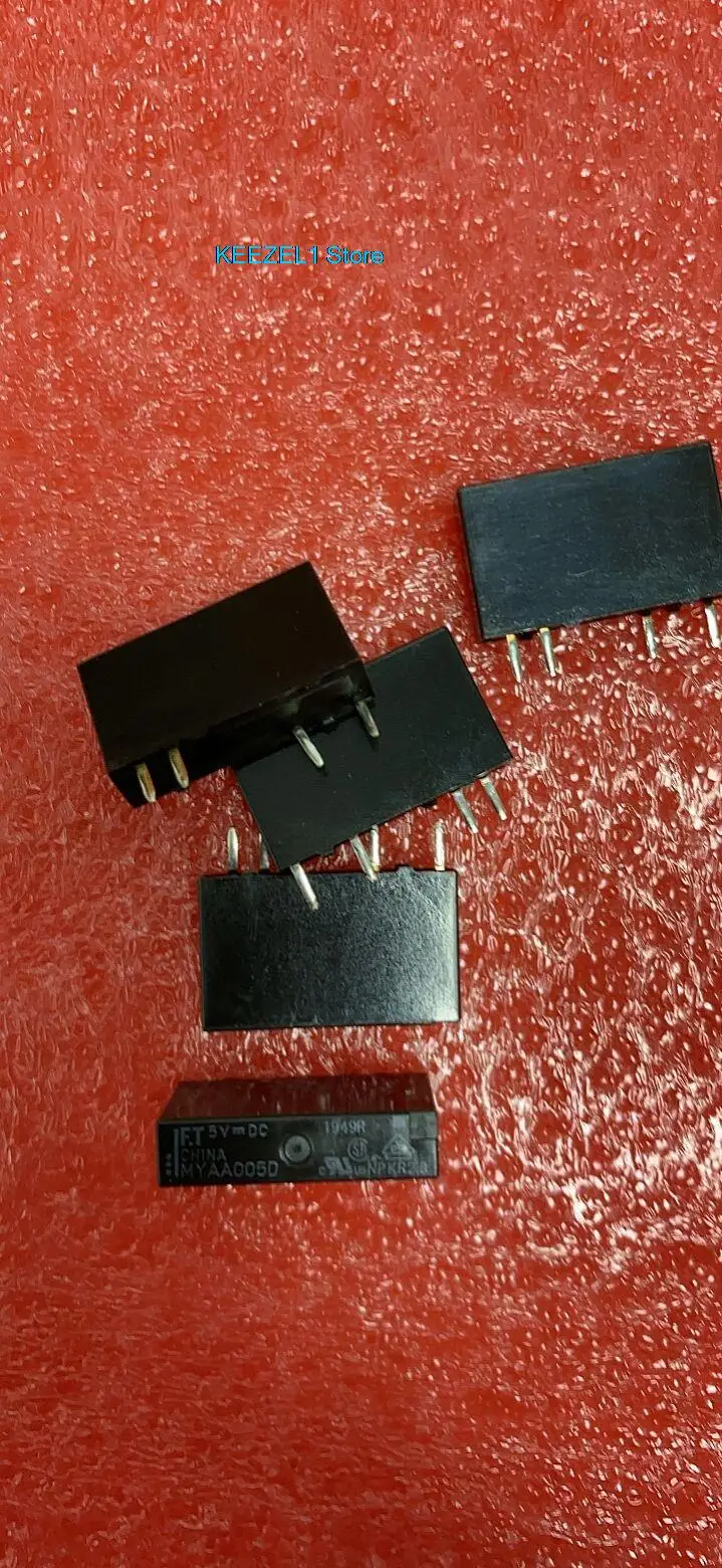 Набор нормально открытых 4-футовых реле MYAA005D 5VDC 5A250VAC Оригинальное реле 5 шт.-1 лот