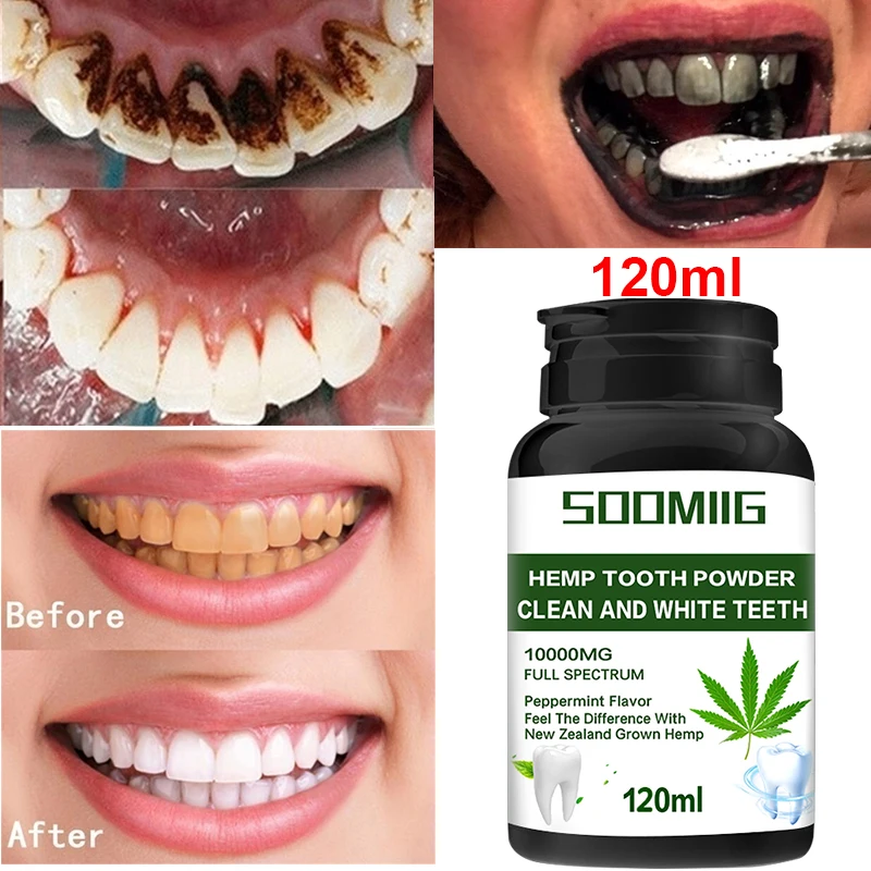 

Yellow tooth whitening powder natural organic activated carbon bamboo whitening teeth, removing tooth stains and bad breath