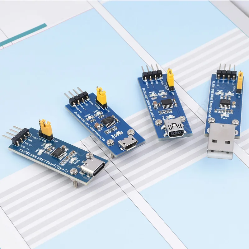 

TTL PL2303 USB для фотомодуля Micro / Mini / Type A / Type C коннектор PL2303 USB UART Board V2