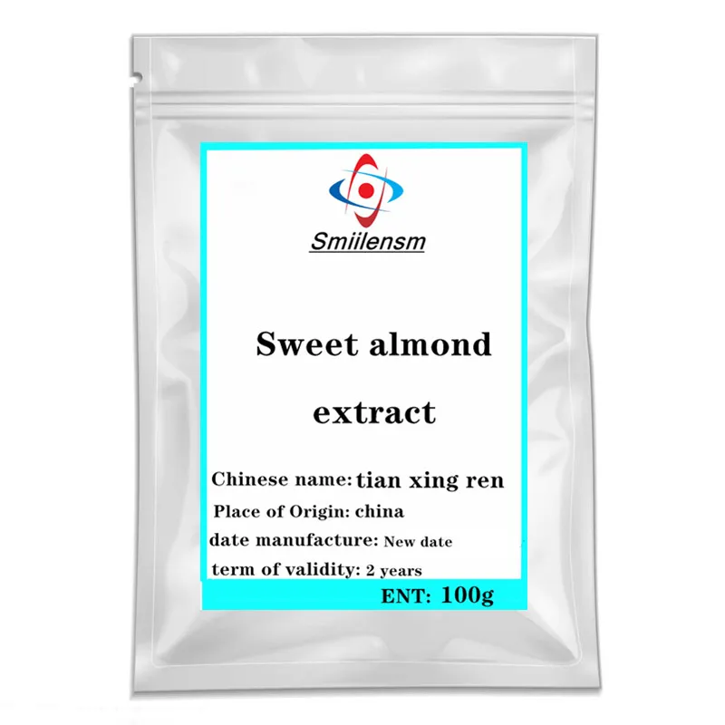 

ISO high quality Pure organic Sweet Almond Extract Powder Almond extract, bitter almond Free Shipping