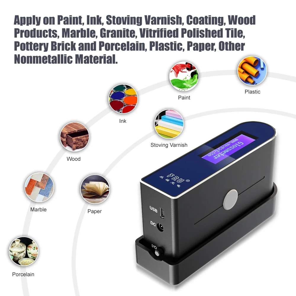 Точный глянцевый измеритель WG60 угол проекции 60 градусов