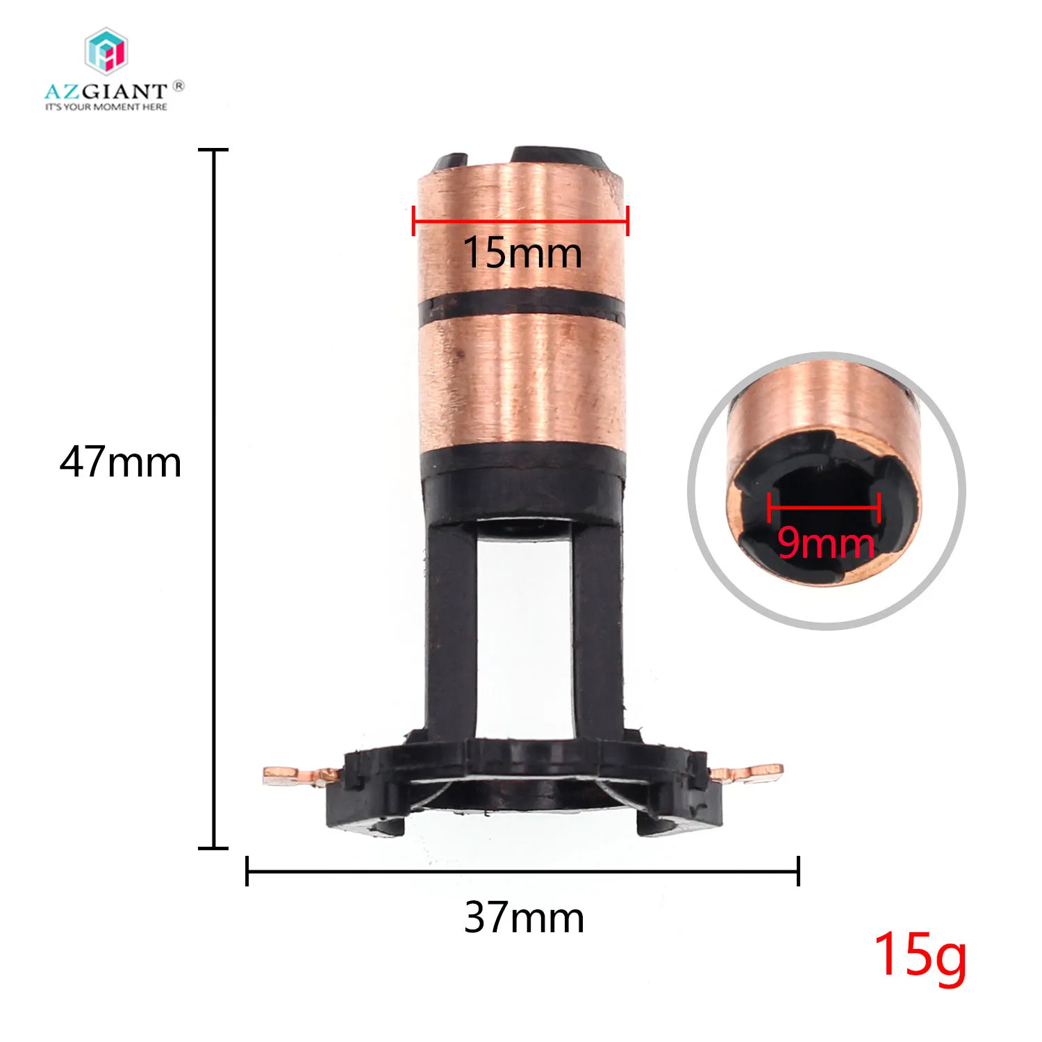 

2pcs power Generator Collector Copper Head Slip Ring Copper for VW Buick Chevrolet Hyundai cerato sagitar magotan Jetta Farreo