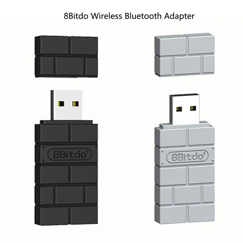 8Bitdo Wireless Bluetooth Adapter USB RR For Switch Windows Mac Raspberry Pi Switch Lite NS OLED Support PS3 PS4 PS5 Controller