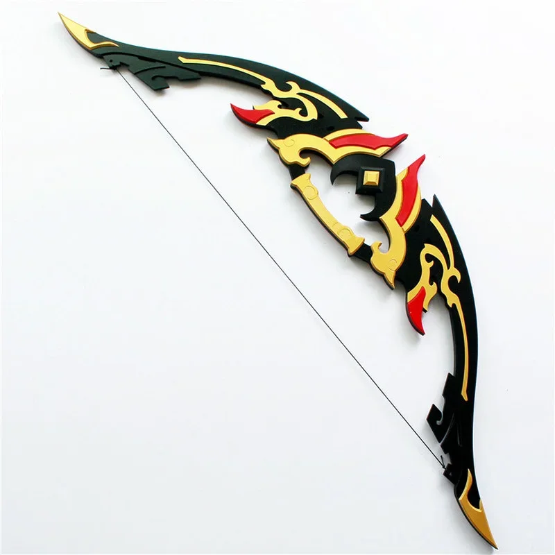 Genshin Impact Tartaglia Bow Rust rekwizyty do cosplay broń Halloween karnawał fantazyjne przyjęcie zabawki urodziny prezenty