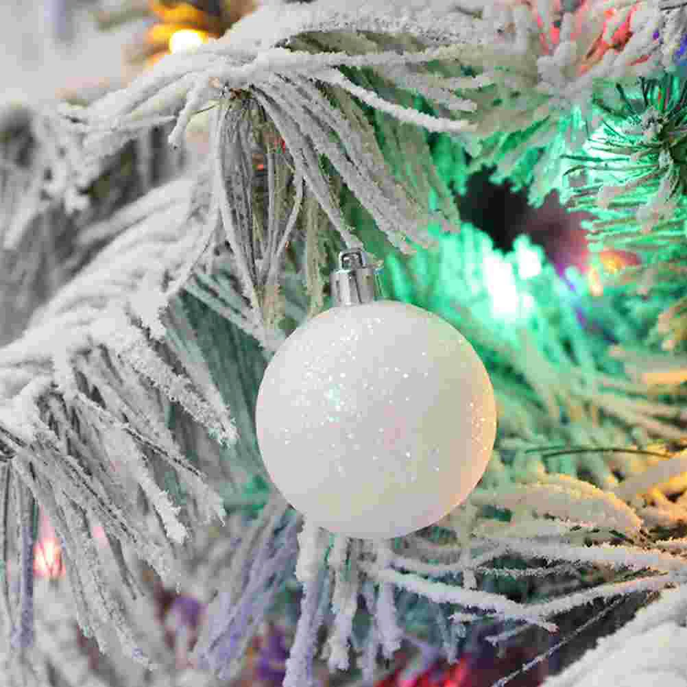 

6 Pcs Christmas Supplies Xmas Tree Ornament Decorations Hanging Ball Ornaments Mamparas Decorativas Fiestas Balls