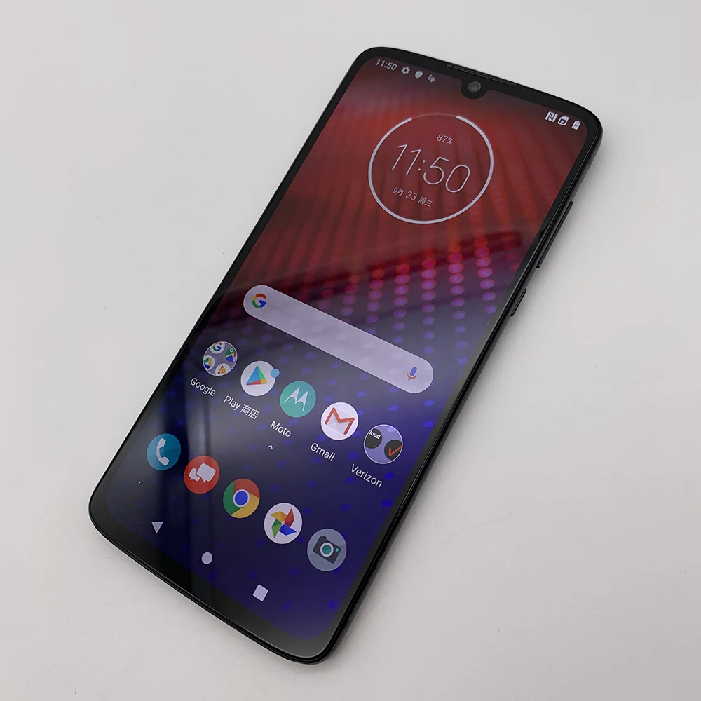 Фото Оригинальный разблокированный смартфон Motorola Moto Z4 XT1980 One Sim, 4 ГБ ОЗУ, 128 ГБ ПЗУ, восьмиядерный, 48 МП, 6,4 дюйма, 3600 мАч, Android 9 NFC, FM №5