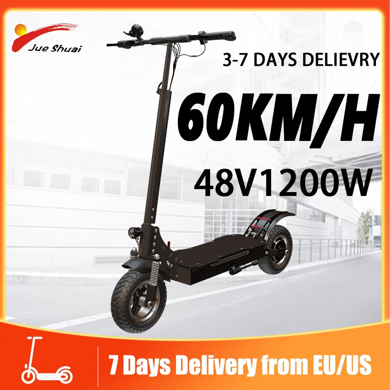 

JUESHUAI X750 Electric Scooter 48V 1300W Rear Motor High Speed Long Range 3 Model Adjustable Handlebar Электросамокат for Adult