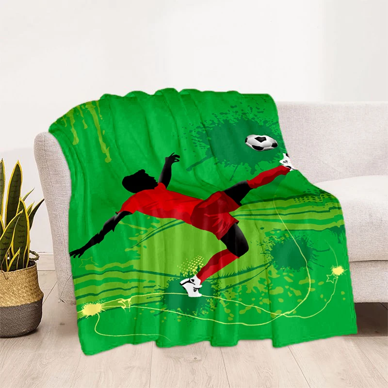 

Football blanket for Sofa household blankets for beds custom thin picnic blanket christmas Cooling blanket thin blanket