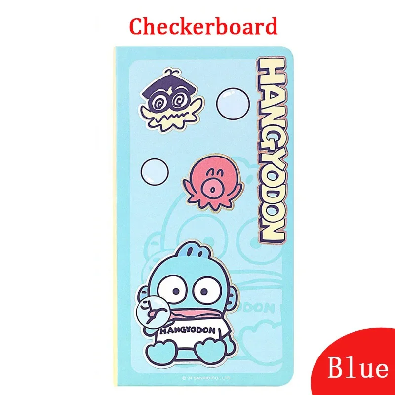 

План недели Киндбор, маленький блокнот, кавайная карманная книга с героями мультфильмов, сетка, журнал для записи, 2024, самонаполненный график, канцелярская бумага