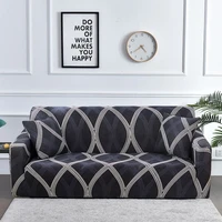 living room geometric sofa cover elastic printing sofa cover dustproof corner l shaped chaise longue cover 2 pieces