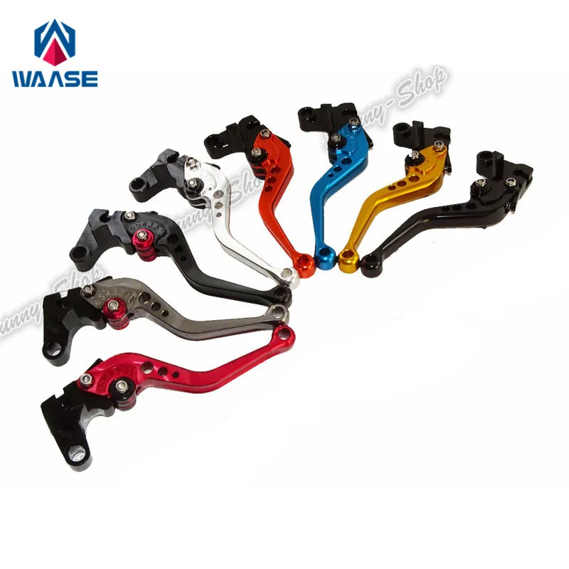 

waase For Yamaha FZ1 FAZER 2006 2007 2008 2009 2010 2011 2012 2013 2014 2015 CNC 2pcs Short Brake & Clutch Levers
