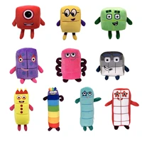 2022 new numberblocks plush toys educational stuffed number blocks toys cute cartoon figure stuffed plushies for children gifts