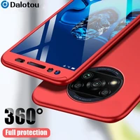 360 Full Cover Phone Case For Xiaomi Redmi Note Pro 10S Max Lite Poco NFC Cover With Glass