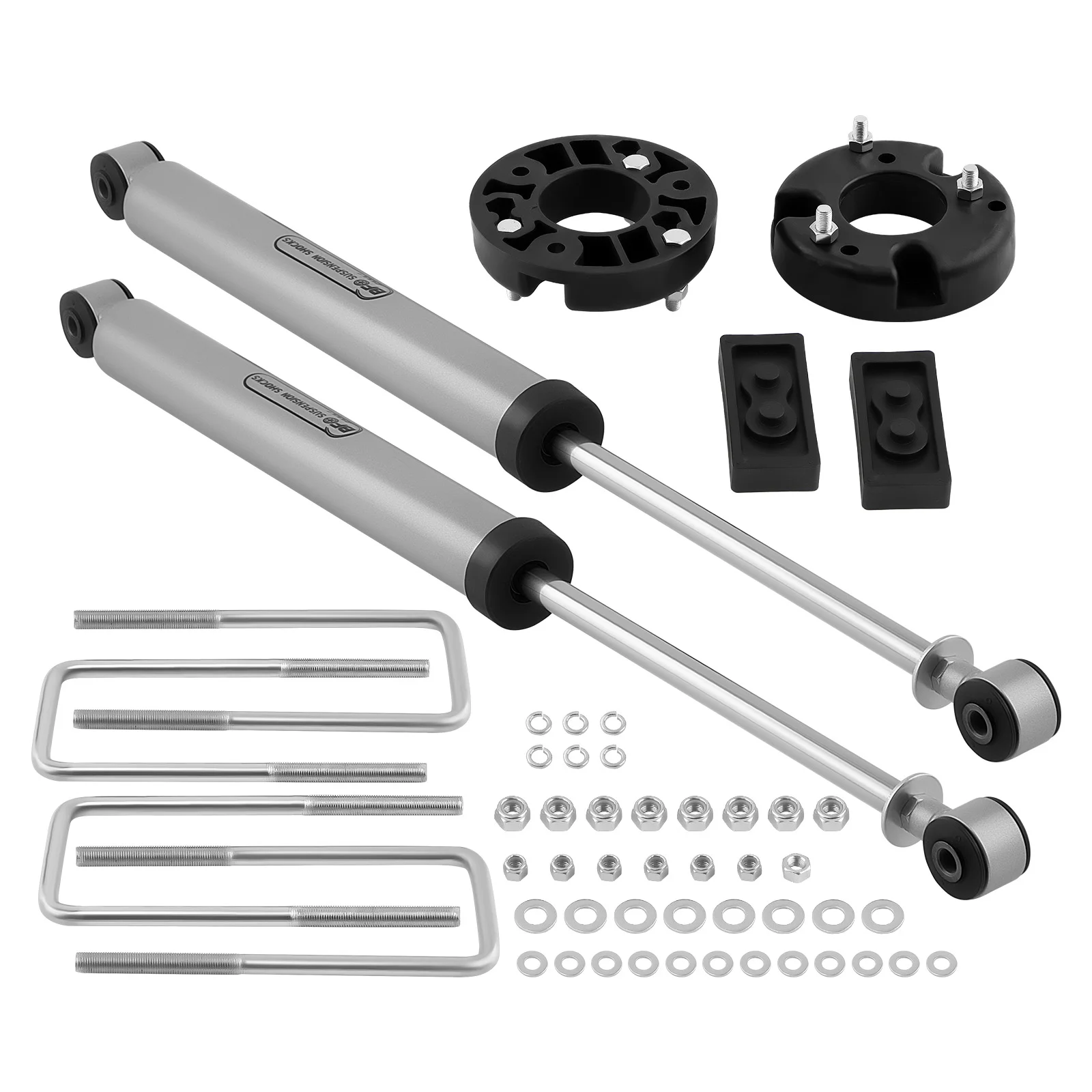 Комплект подъемника 2 дюйма с рычагами управления и ударниками для Ford F150 2009-2020