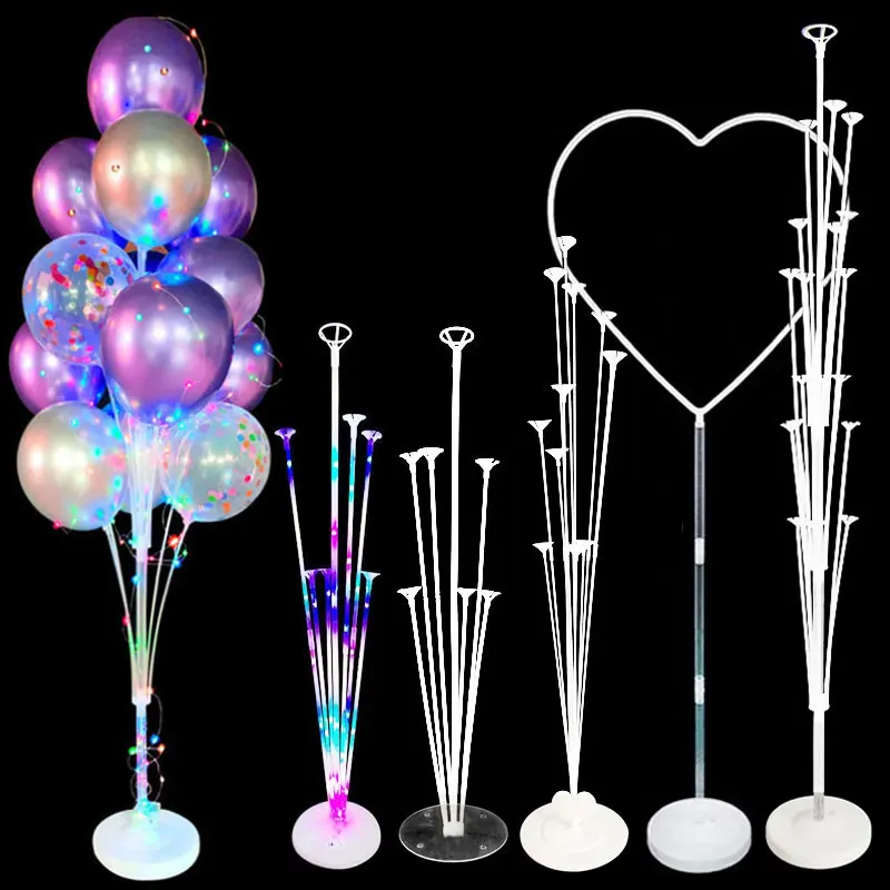 

1/2Set Balloon Stand Balloon Table Arch Holder Column Babyshower Kid Adult Birthday Party Decoration Wedding Ballons Accessories