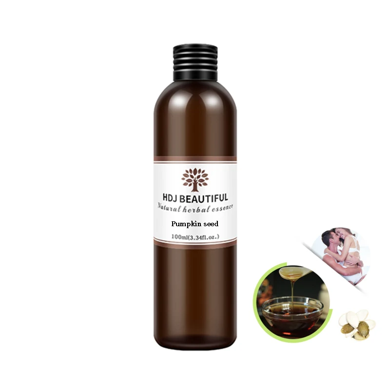 

30ml organic cold pressed virgin pumpkin seed oil long-term use to enhance male function health oil base oil