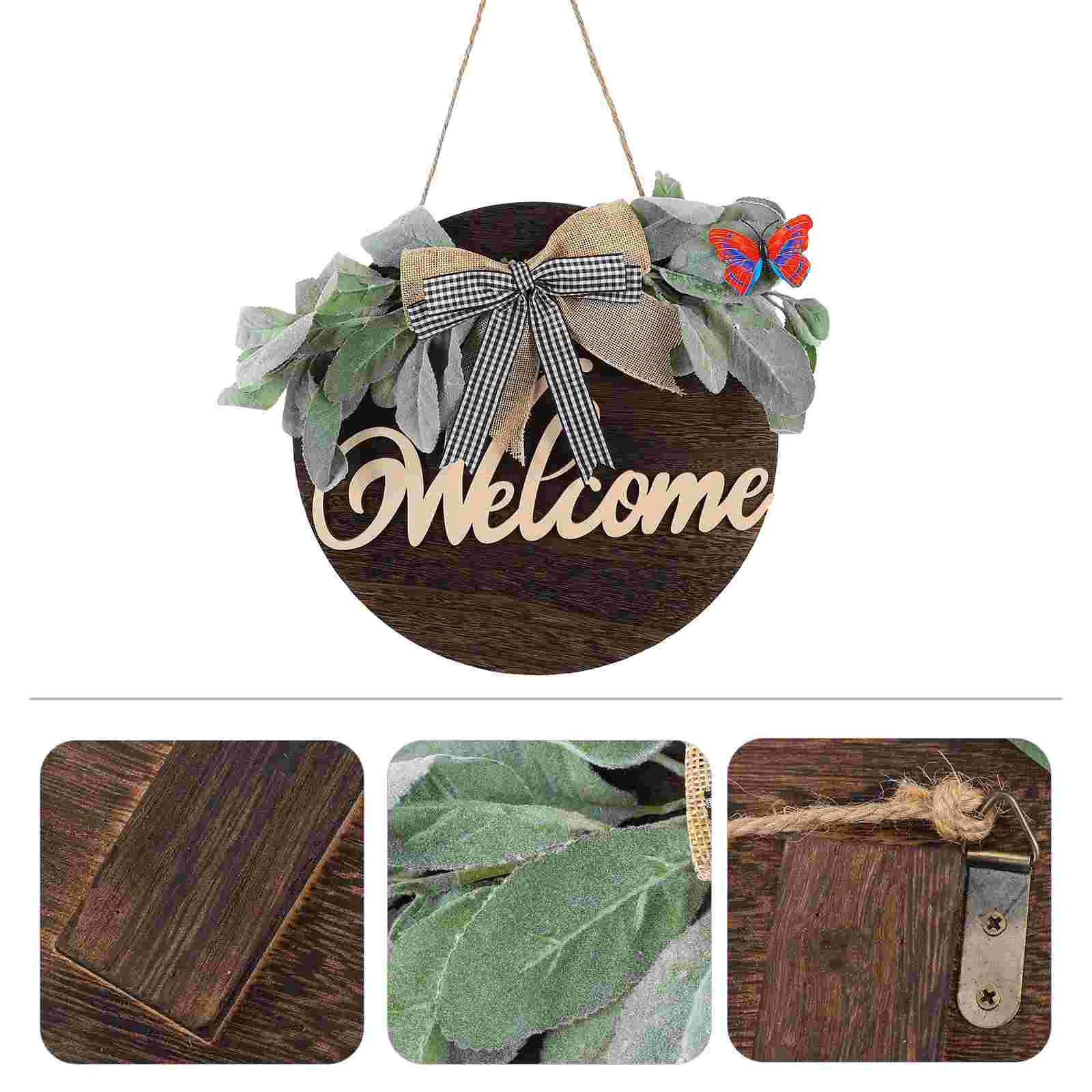 

Multifunctional Practical Convenient Delicate Beautiful Door Hanger Door Sign Welcome Sign for Home